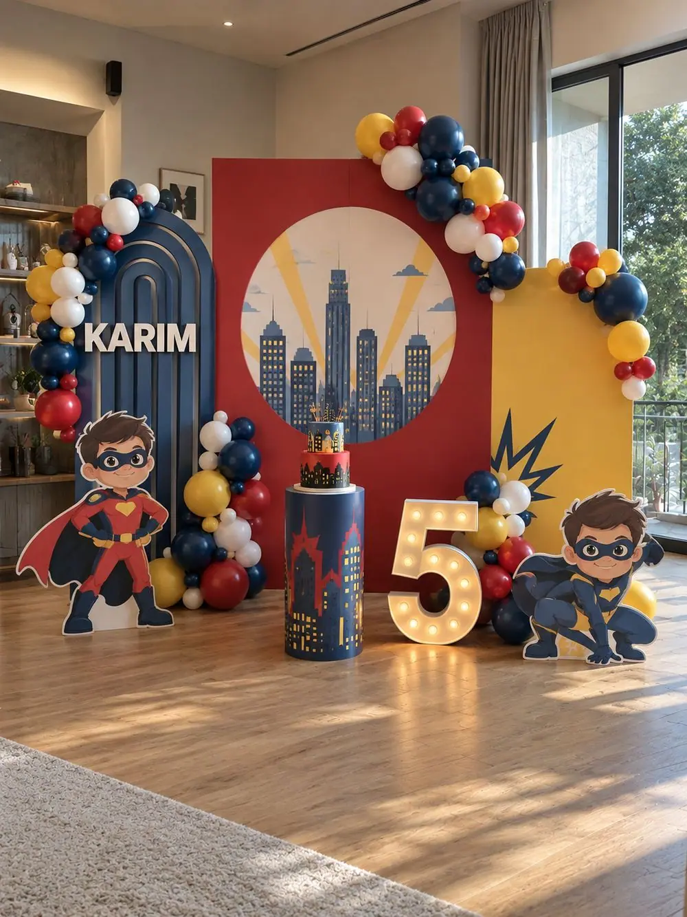 Package 2 in the Superheroes theme